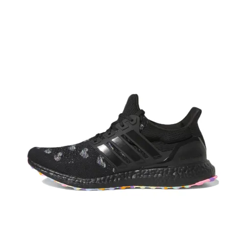 Adidas ULT Slip-resistant Abrasion-resistant Lightweight Low-Top Running Shoes Unisex Black Purple Adidas ULT Противоскользящие Устойчивые к истиранию Легкие Низкие Беговые Кроссовки Унисекс Черный Фиолетовый