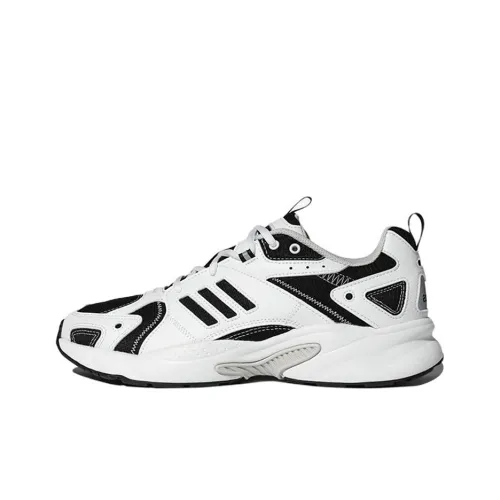 ADIDAS NEO JZ Runner Low Топ Кэжуал Унисекс Белый Черный