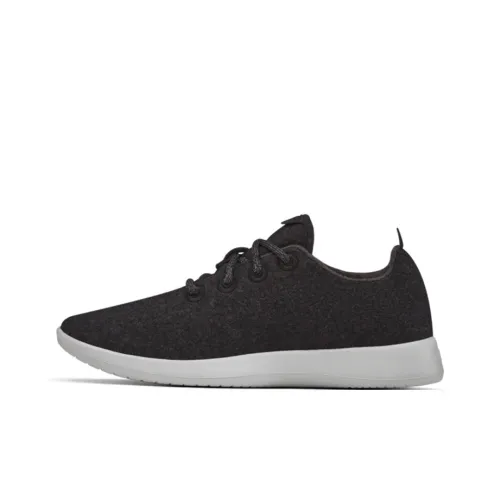 Allbirds Wool Runner Slip-Resistant Low Top Casual Shoes Men's Premium Black Allbirds Wool Runner противоскользящие низкие топ повседневная обувь мужская премиум черный