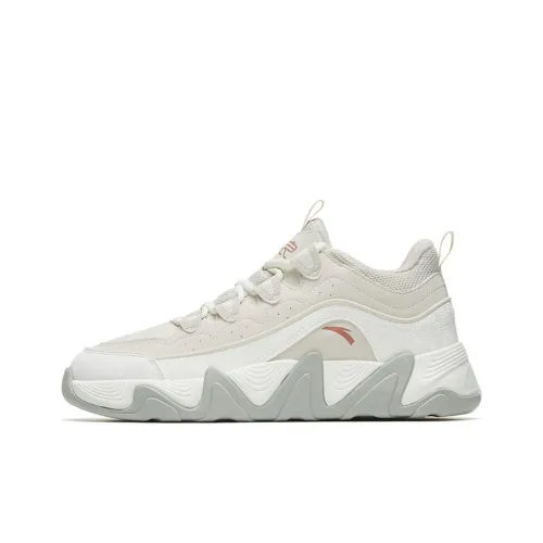 ANTA Высота сиденья 2,0 Теплоизоляционный противоскользящий и устойчивый к истиранию низкий топ скейтбордические кроссовки Мужские Серый Белый