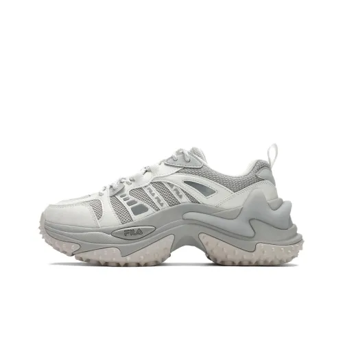 FILA SOFIA 3 Low Top Кроссовки с Толстой Подошвой Серебристо-Серый/Микро-Белый Женские