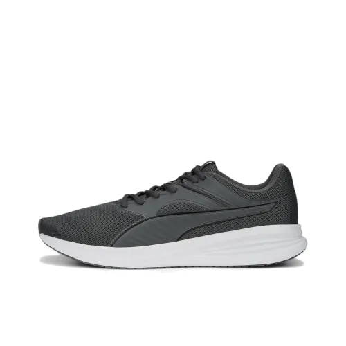 PUMA Transport Slip-Resistant Abrasion-Resistant Low-Top Беговые кроссовки Мужские Серые