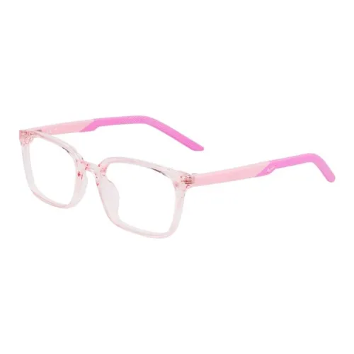 nike Пластик Квадрат Оправы для очков Детский Розовый