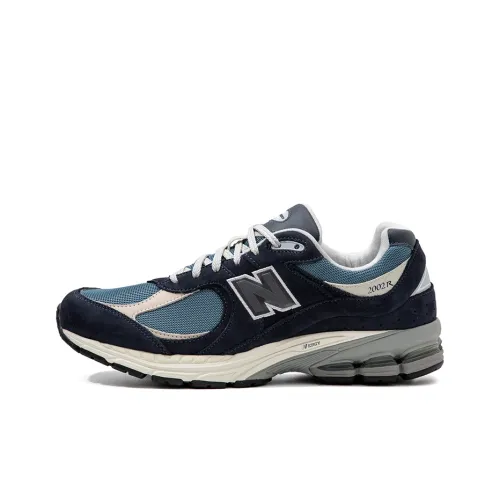 New Balance NB 2002R Low Топ Повседневные Беговые Кроссовки Унисекс Темно-Морской Синий