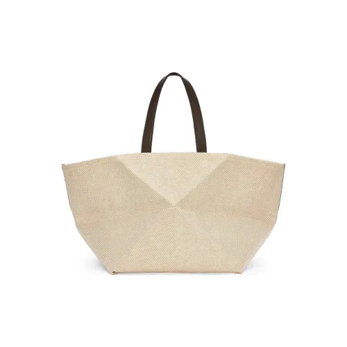 LOEWE Холст Жаккард Сумка Холст Сумка Сумка для покупок Сумка унисекс Бежевый