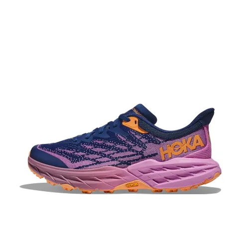 HOKA ONE ONE Speedgoat 5 Амортизация Противоскользящий Устойчивый к истиранию Низкий верх Трасса Бег
