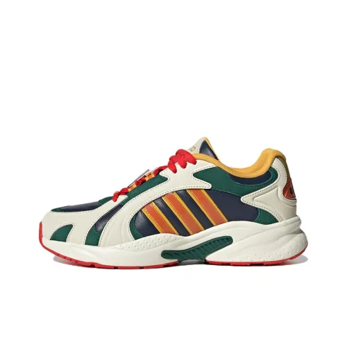 Adidas Neo Crazychaos Shadow 2,0 Slip-Resistant Abrasion-Resistant Low Top Casual Shoes Men's White Green Orange Adidas Neo Crazychaos Shadow 2,0 Противоскользящий устойчивый к истиранию низкий топ повседневная обувь мужская белый зеленый оранжевый