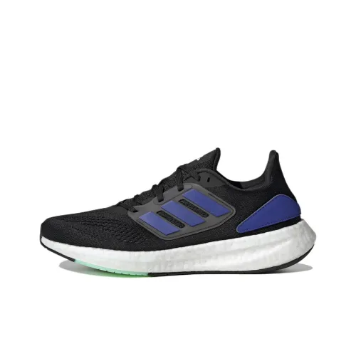 Adidas Pureboost 22 Нижняя юбка Устойчивая к истиранию Легкий Низкий Топ Повседневные Беговые кроссовки Мужские Черный Синий Зеленый