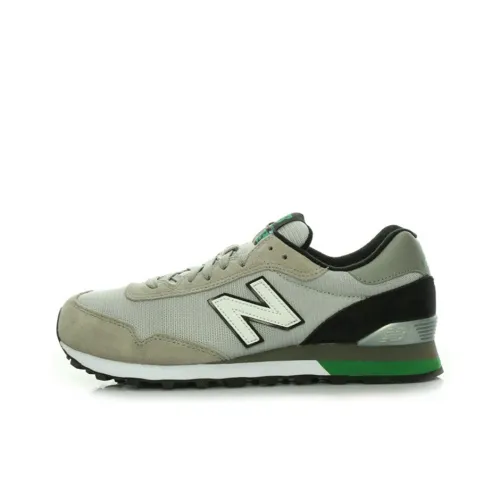 New Balance NB 515 Low Топ Беговые кроссовки Унисекс Серый Зеленый