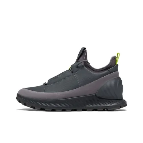 Ecco Breakthrough Амортизаторы Shock Slip-resistant Abrasion-resistant Низкий Топ Повседневная обувь Мужская Rock Фиолетовый Серый