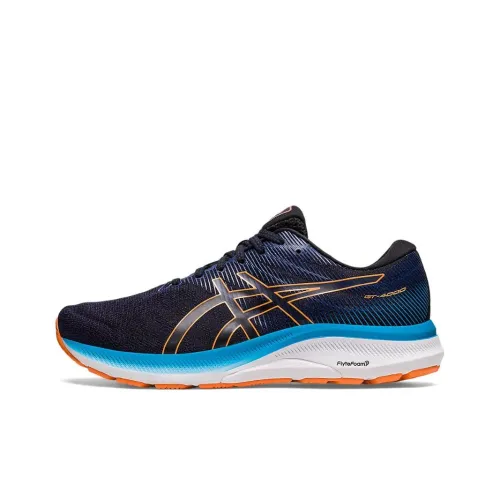 Asics GT 4000 3 Low Топ Беговые кроссовки Мужские Синий Желтый