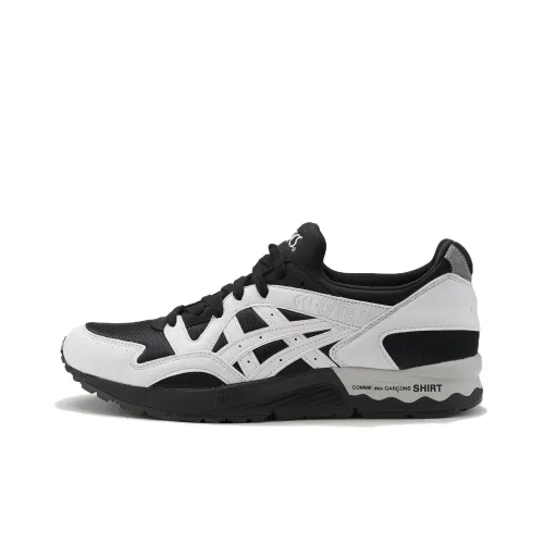 Asics Gel Lyte 5 V Low Топ Беговые кроссовки Белый Черный