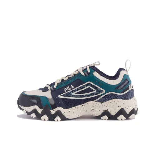 FILA Oakmont Tr Low Топ Повседневная обувь Мужская Синяя Белая