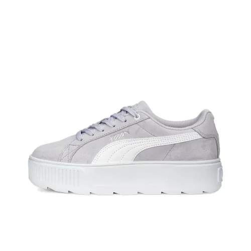 PUMA Karmen Low Топ Скейтборд Кроссовки Женские Серые