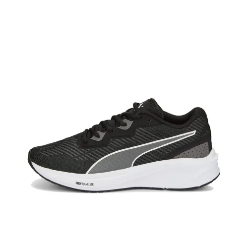 PUMA Aviator Profoam Sky Противоскользящие Устойчивые к истиранию Низкие Беговые кроссовки Черный Серый