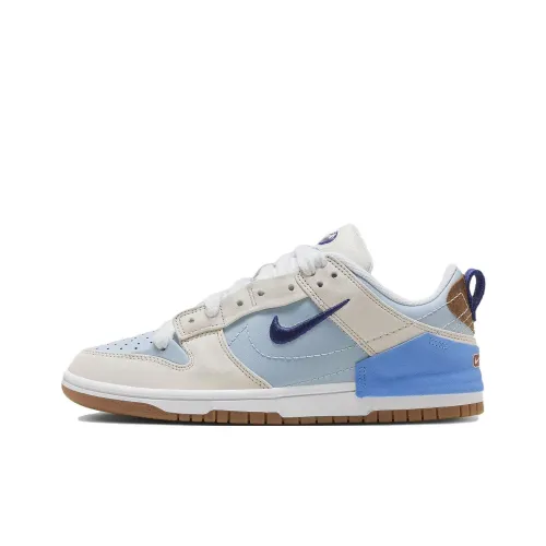Nike Dunk Disrupt 2 Скейтборд Кроссовки Низкие Бежевые Синие Женские