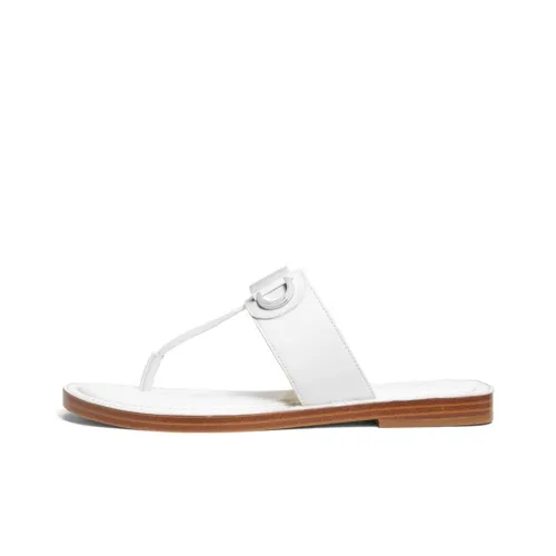 MICHAEL KORS Паркер Шлепанцы Женские Белые