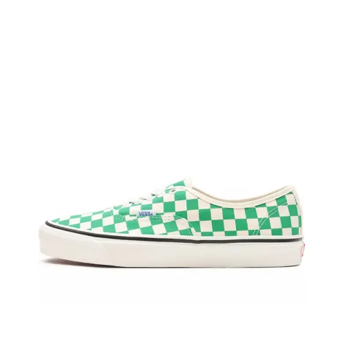 Vans Authentic 44 D Low Топ Скейтборд Кроссовки Унисекс Зеленый Белый