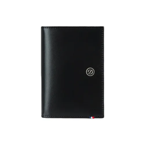 S. T.DUPONT Кожа Картхолдер Унисекс Черный