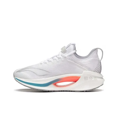 LINING Shadow Essential Reflective Lightweight Low-Top Беговые кроссовки Женские Белые