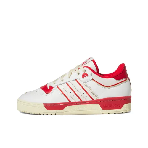 Adidas Originals RIVALRY 86 Low Топ Скейтборд Кроссовки Мужские Белый Красный