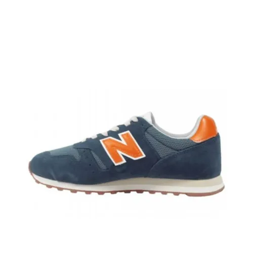 New Balance NB 373 Low Топ Беговые кроссовки Мужской Синий Оранжевый