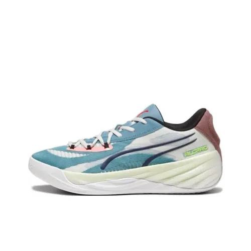 PUMA Все Pro Nitro Баскетбольные кроссовки Low Топ Белый Мужской