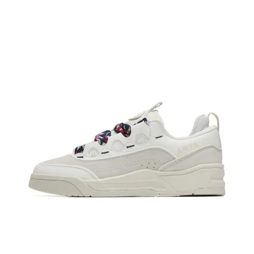 ANTA Jie AO Противоскользящие Устойчивые к износу Низкие Кроссовки для скейтбординга Женские Белые Серые