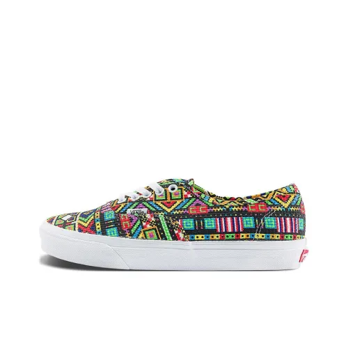 Vans Authentic Series Скейтборд Кроссовки Низкие Белые Красные Зеленые Унисекс