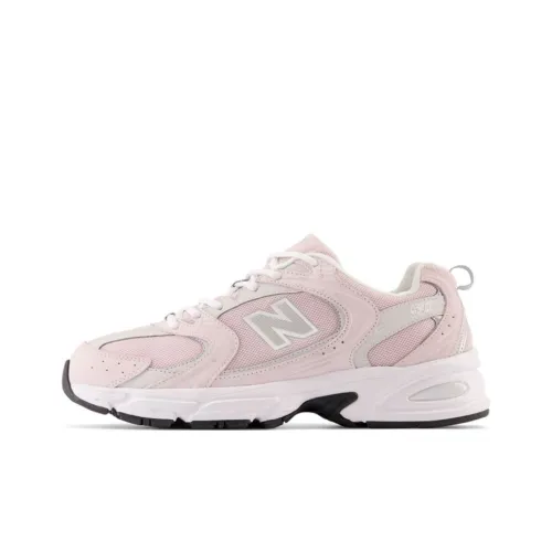 New Balance NB 530 Low Топ Беговые кроссовки Унисекс Белый Розовый