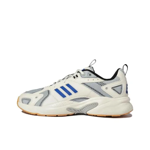 ADIDAS NEO JZ Runner Slip Устойчивый к истиранию Низкий Топ Casual Унисекс Белый Синий