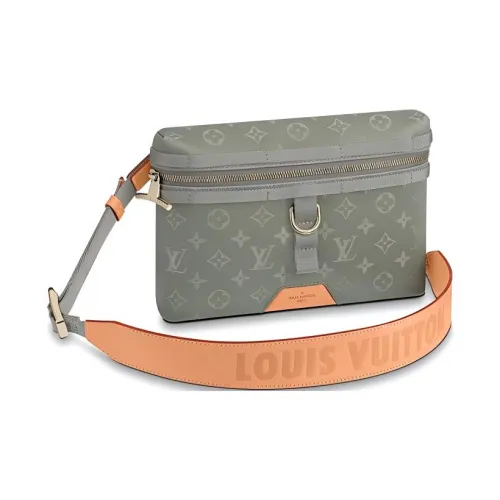 LOUIS VUITTON Кожа Курьерская Сумка Сумка через плечо Мужская Яшма