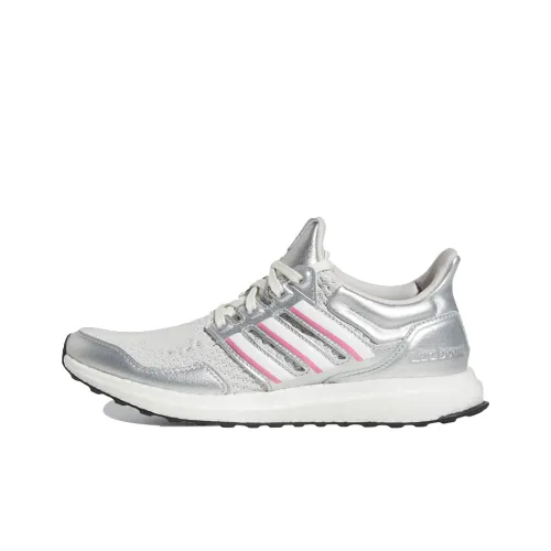 Disney x Adidas ULT Противоскользящие устойчивые к истиранию низкие беговые кроссовки с топом женские серебряные розовые