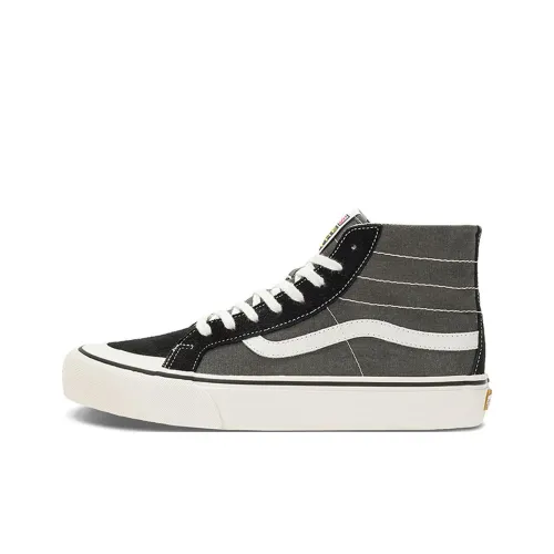 VANS SK8 138 Decon VR3 SF Высокие Кроссовки для скейтбординга Унисекс Серый Черный
