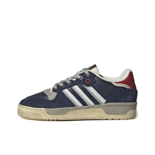 The Extra Масло x Adidas Originals Rivalry Low Slip-Resistant Low Top Скейтборд Кроссовки Мужские Blue