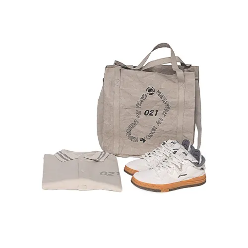 LINING Wave Pro Low Топ Скейтборд Кроссовки Мужские Серый Белый