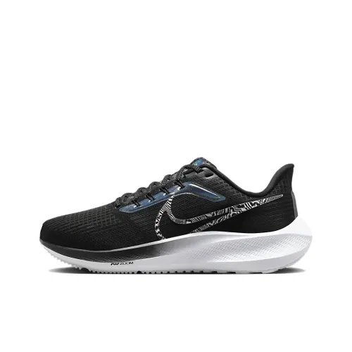 Nike Air Zoom Pegasus 39 Low Топ Повседневные Тренировочные Беговые Кроссовки Женские Черные