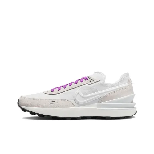 Nike Waffle One SE Low Топ Casual Мужской Белый Фиолетовый