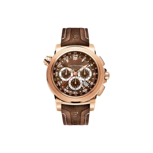 Carl F.Bucherer Автоматический Механический Часы Мужские PATRAVI Collection 46,6 мм Коричневые