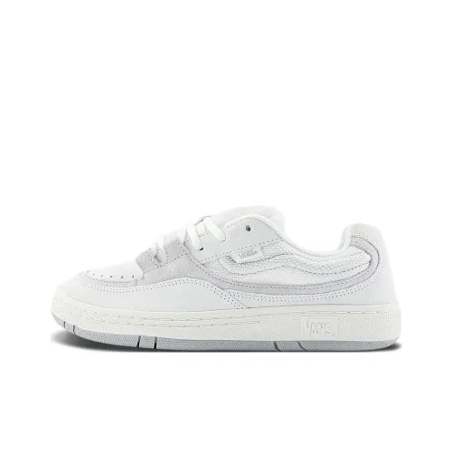 Vans SPEED LS Скейтборд Кроссовки Низкие Топ Серый/Белый Унисекс