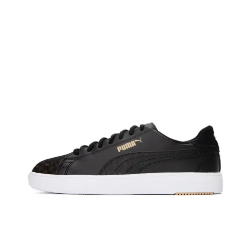PUMA Serve Pro Lite CNY Low Топ Скейтборд Кроссовки Унисекс Черный Белый