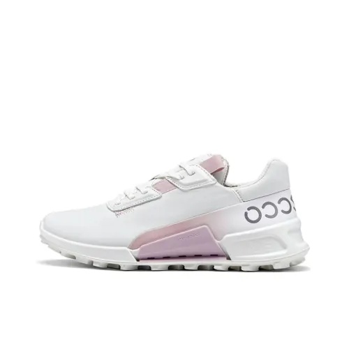 Ecco Step 2,1 Series Низкий Топ Спортивная Повседневная Обувь Женская Ледяной Фиолетовый Розовый