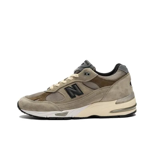 Сотрудничество JJJJound x New Balance NB 991 V1 Abrasion Resistant MID Топ Повседневный Городской Коммутирование Беговые кроссовки Мужской Серый