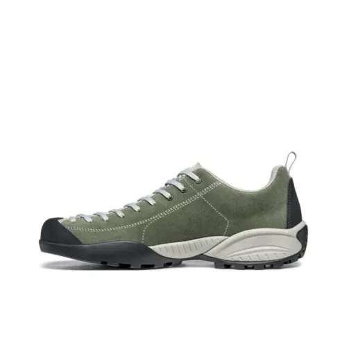 SCARPA Slip-resistant Abrasion-resistant Low Top Hiking Shoes Unisex Dark Green SCARPA Противоскользящие Аbrasion-resistant Низкие Кеды Походная обувь Унисекс Темно-зеленый