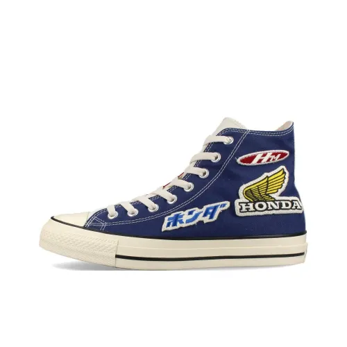 Конверс All Star High Топ Кеды Унисекс Красный Синий