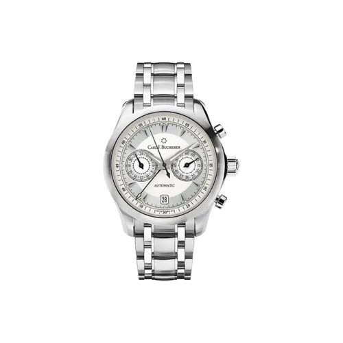 Carl F.Bucherer Автоматический Механический Механизм Мужские Часы из Коллекции MANERO 42,5 мм Серебряные