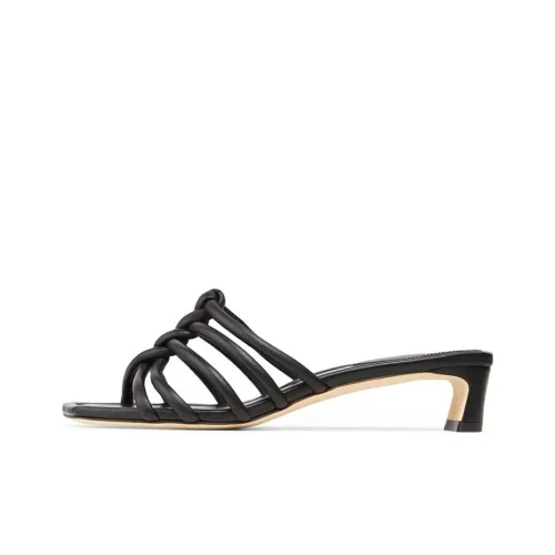 Jimmy Choo Carmel Слипоны Женские Черные