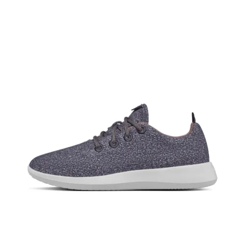 Allbirds Wool Runner Slip-Resistant Low Top Casual Shoes Women's Blue Grey