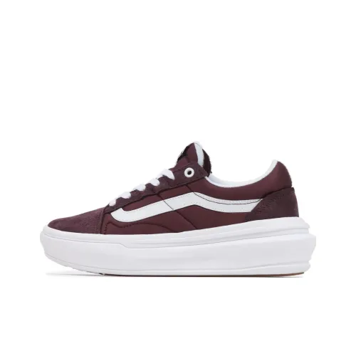 Vans Old Skool Collection Overt CC Low Скейтборд Кроссовки Unisex Красный Белый