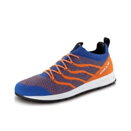 SCARPA Gecko Амортизация Износостойкие Низкие Кроссовки для Бега Унисекс Синие Оранжевые